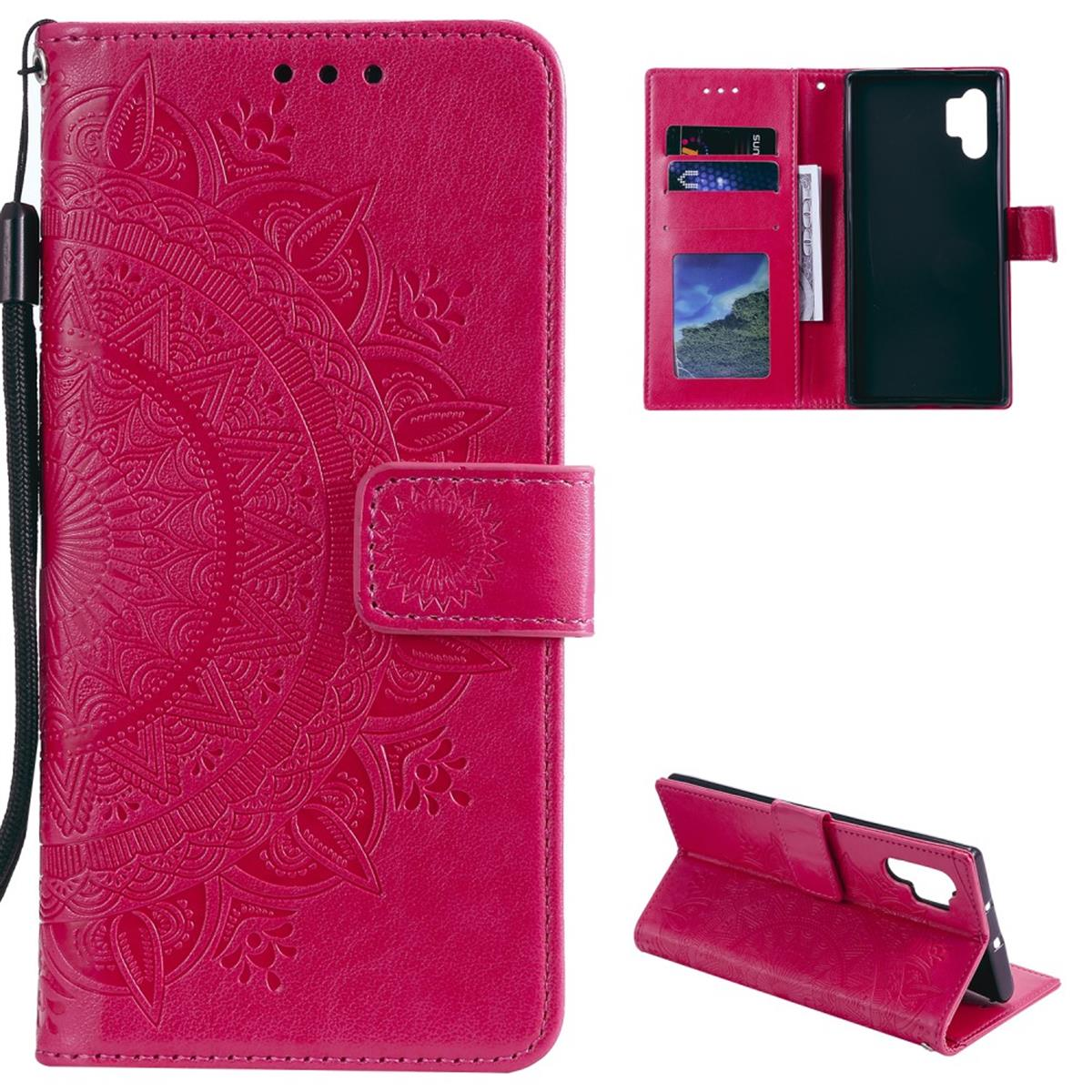 COVERKINGZ Klapphülle mit Muster, Bookcover, Pink Samsung, Mandala 4G, A32 Galaxy