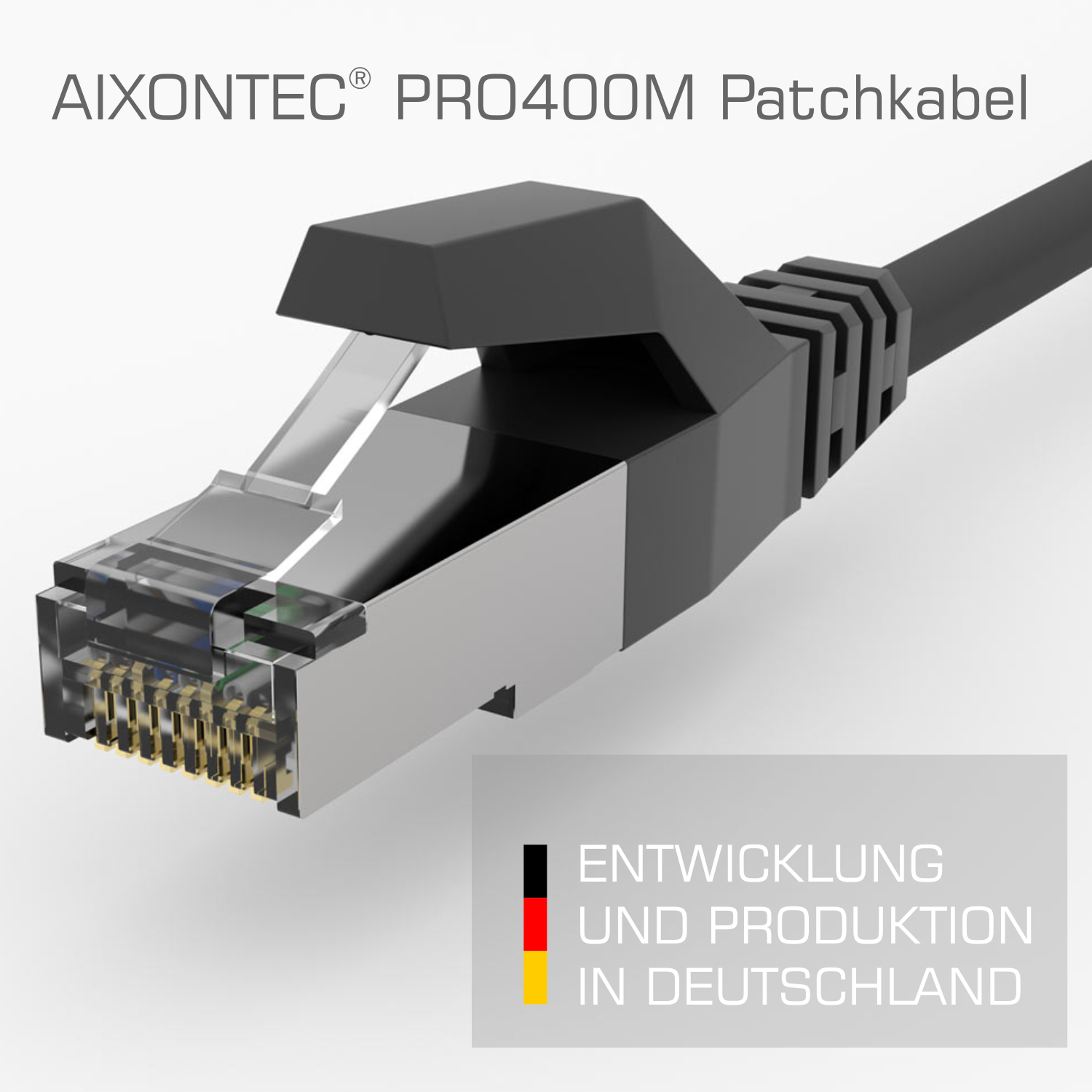 Netzwerkkabel, Cat.6 Patchkabel 0,3 0,3m RJ45 m Ethernetkabel 10 AIXONTEC Lankabel Gigabit,