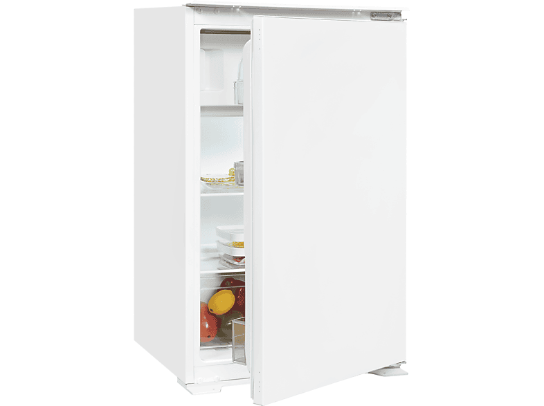 EXQUISIT EKS131-3-040F Kühlschrank (178,00 kWh, F, 880 mm hoch, Weiß)