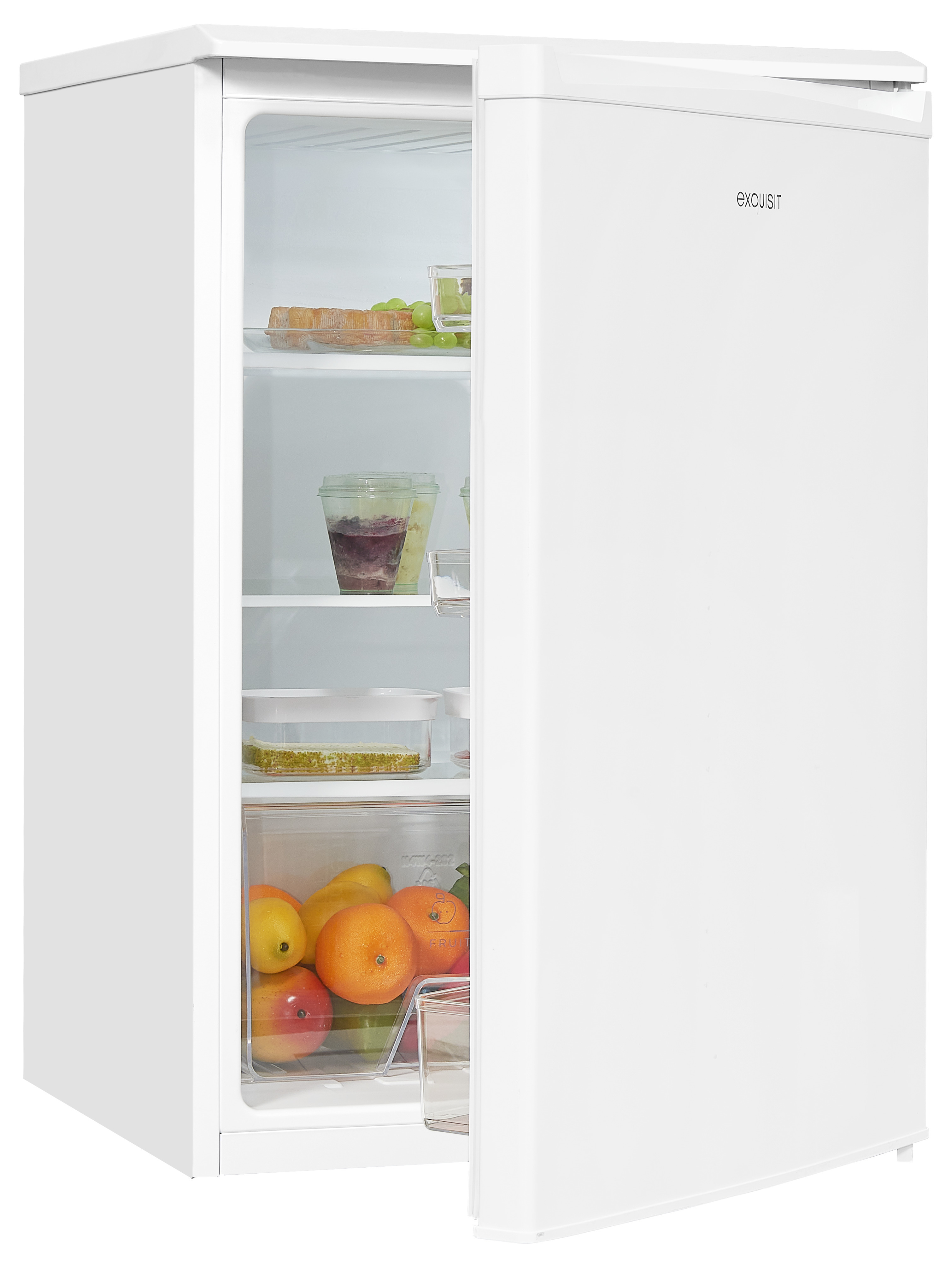 Kühlschrank KS17-V-030E mm (90,00 weiss hoch, 845 Weiß) kWh, E, EXQUISIT