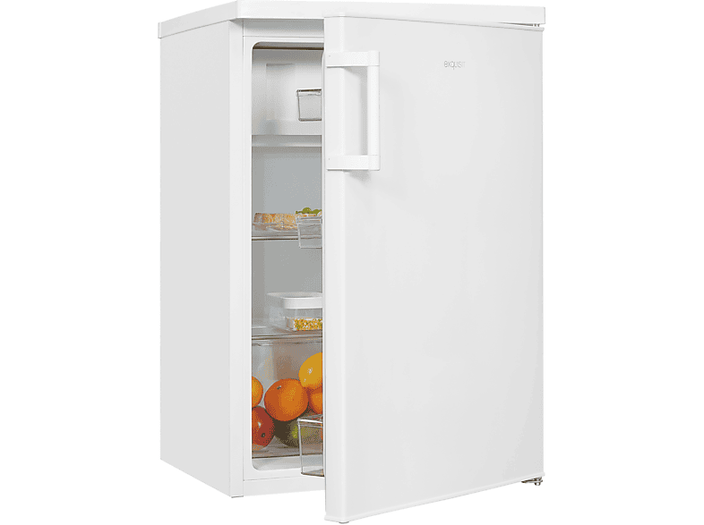 EXQUISIT KS16-4-H-010E weiss Kühlschrank (137,24 kWh, E, 850 mm hoch, Weiß)  | MediaMarkt