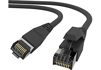 AIXONTEC 12,0m Cat.6A RJ45 Lankabel Ethernetkabel schleppkettenfähiges Patchkabel 10 Gigabit, Netzwerkkabel, 12,0 m