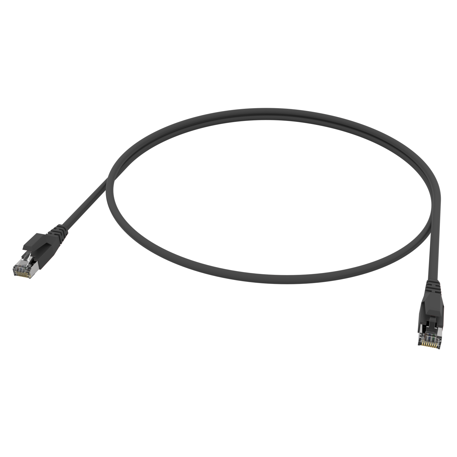 Gigabit, 12,0m Ethernetkabel m schleppkettenfähiges Netzwerkkabel, AIXONTEC Lankabel RJ45 Cat.6A 10 Patchkabel 12,0