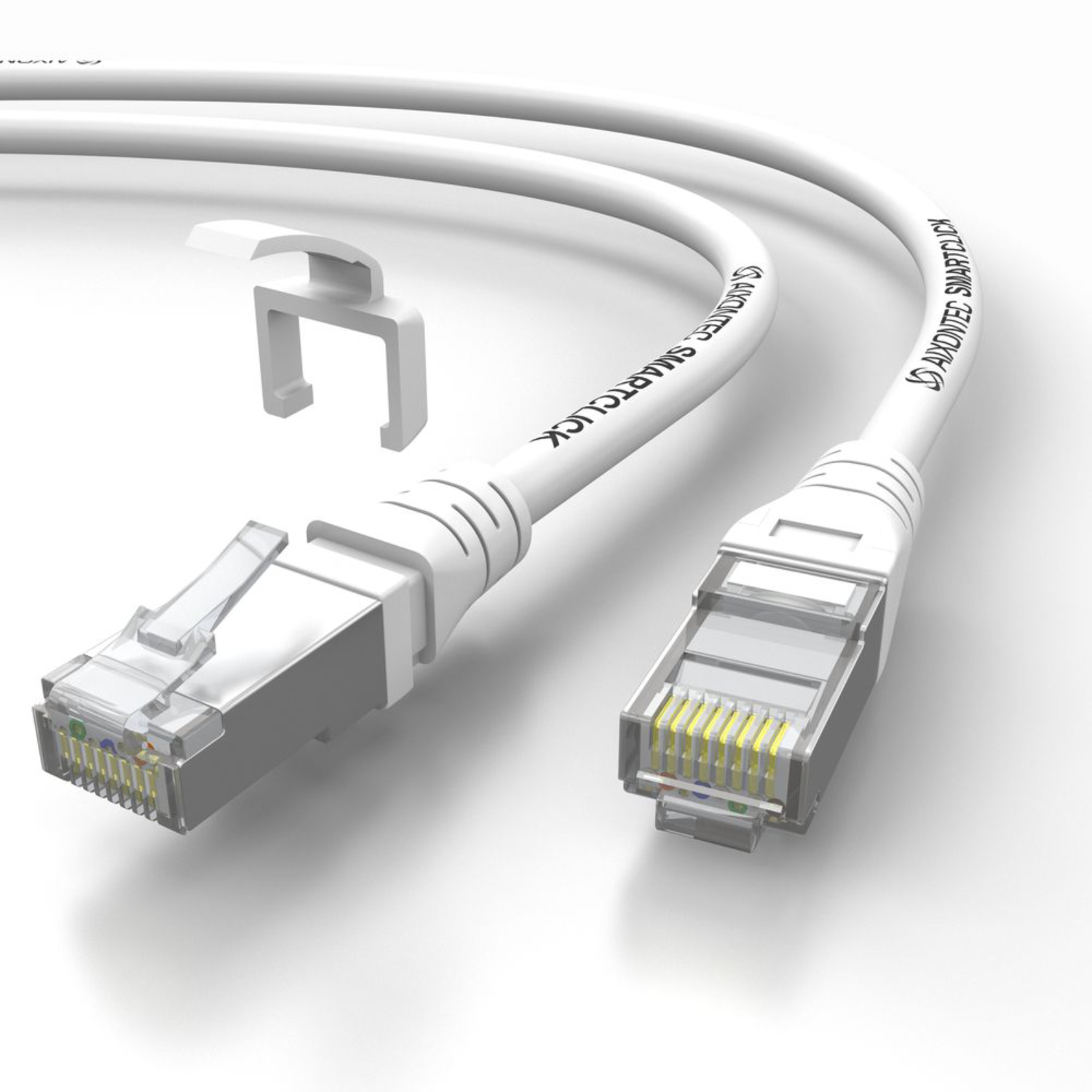 Gigabit, 0,25 Netzwerkkabel, AIXONTEC 0,25m Patchkabel Ethernetkabel 10 Lankabel RJ45 m Cat.6A