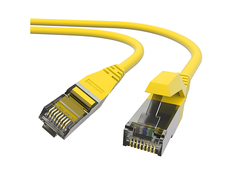 AIXONTEC 5,0m Cat.6 RJ45 Lankabel Ethernetkabel Patchkabel 10 Gigabit, Netzwerkkabel, 5,0 m