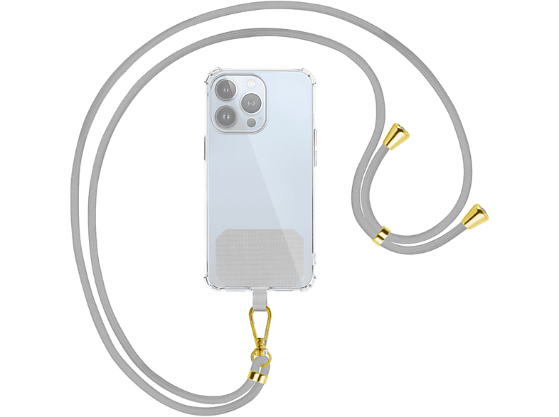 MTB MORE ENERGY für Hellgrau Smartphone-Hüllen, Umhängetasche, / Universal, viele Handyketten-Kit Universal, Gold