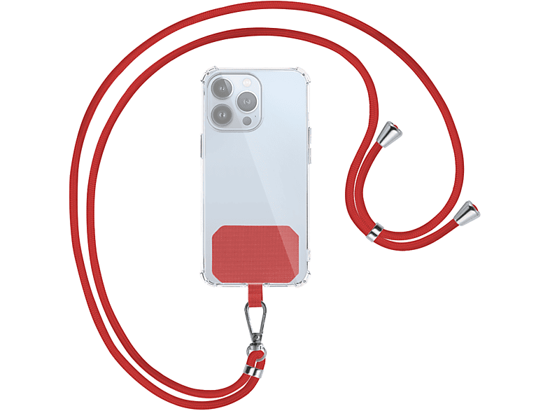 MTB MORE Silber Smartphone-Hüllen, Handyketten-Kit viele Rot / Universal, ENERGY Umhängetasche, für Universal