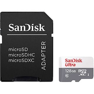 Tarjeta Micro SDXC - SANDISK SDSQUNR-128G-GN3MA