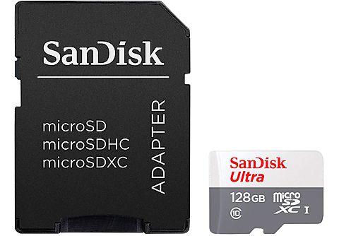 Tarjeta Micro SDXC  - SDSQUNR-128G-GN3MA SANDISK