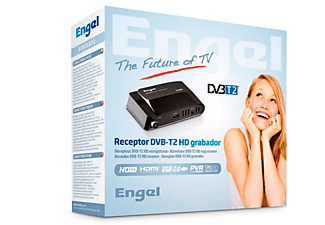 Sintonizador TDT - Engel RT6110T2 Sintonizador HD Negro |