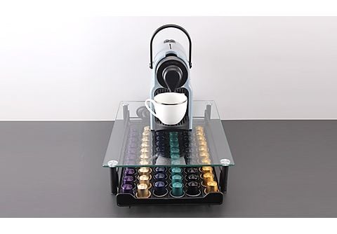 Soporte cafetera con cajón 60 cápsulas de formato Nespresso  - 48-NPBT-60 SILVANO, Multicolor