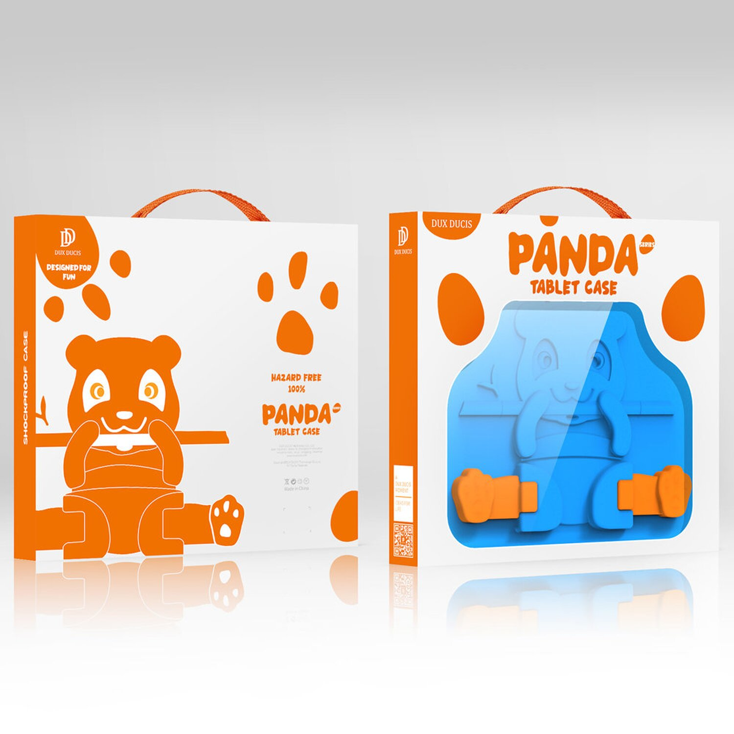2021 Tablethülle DUCIS EVA-Hochleistungsschaum, Backcover für Armor 6 Mini Panda Blau iPad DUX Apple