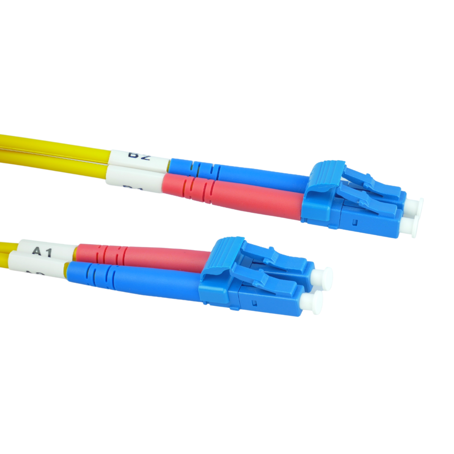 Singlemode LC Glasfaser Kabel 1,0 9/125 1,0m AIXONTEC Patchkabel, 5x Duplex µm, LC m LWL