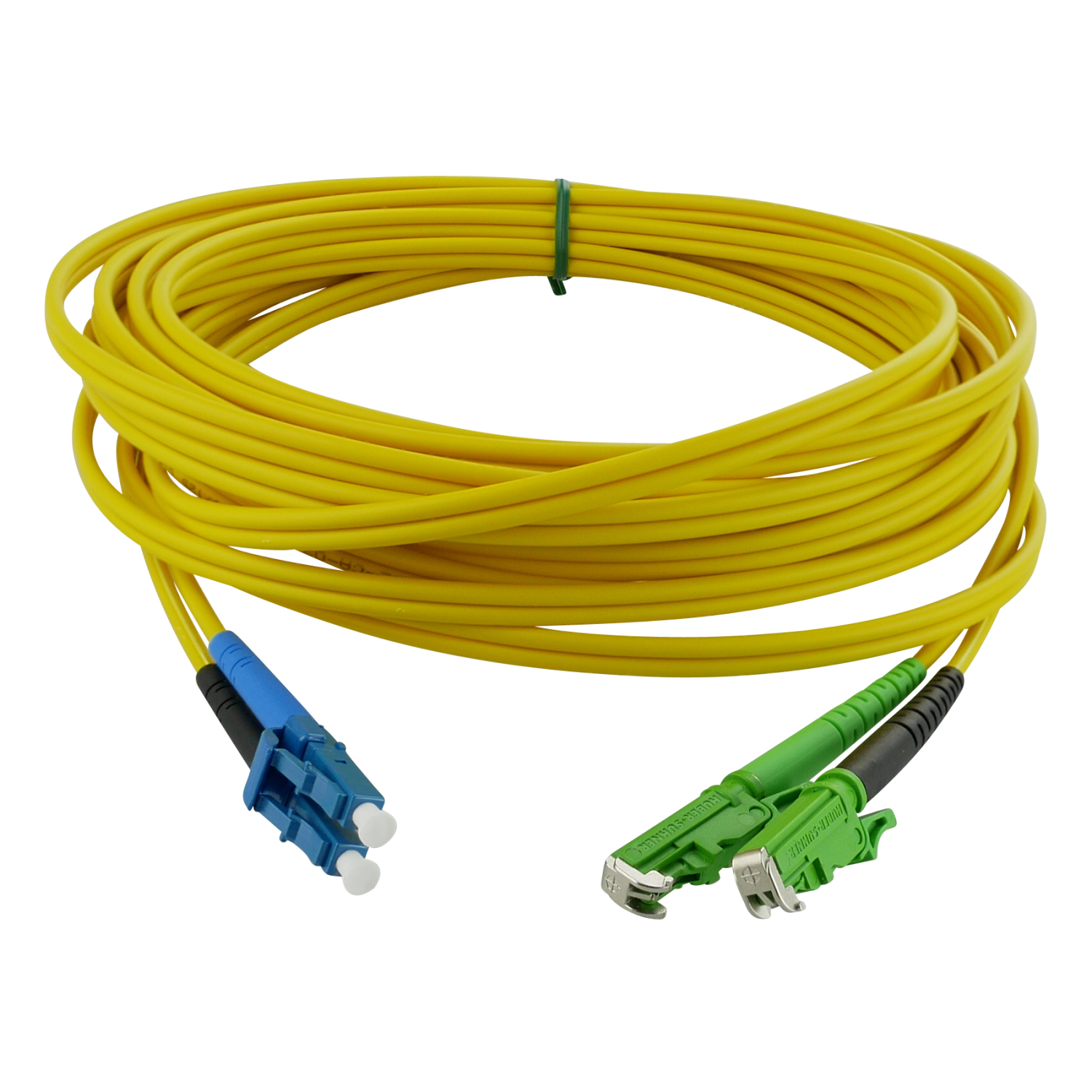 APC E2000 AIXONTEC Kabel Glasfaser m LC Patchkabel, 9/125 LWL µm, Duplex Singlemode 3,0m 3,0