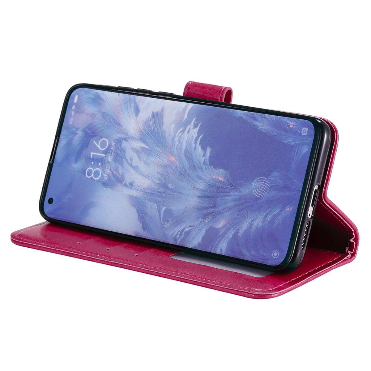 Xiaomi, / Mandala Klapphülle COVERKINGZ Muster, Pink 10 Mi Mi 10 mit Pro, Bookcover,