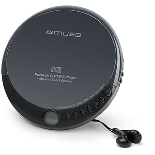 CD portátil  - Muse M900DM Negro / Reproductor de CD MP3 MUSE, Negro