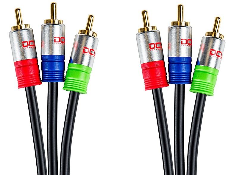 Cables y Adaptadores de Audio y Video DCU DCU 302250 / Cable 3x RCA