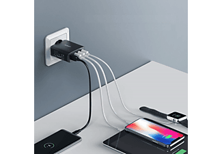 AUKEY PA-T18 Ladegeräte Universal, Schwarz