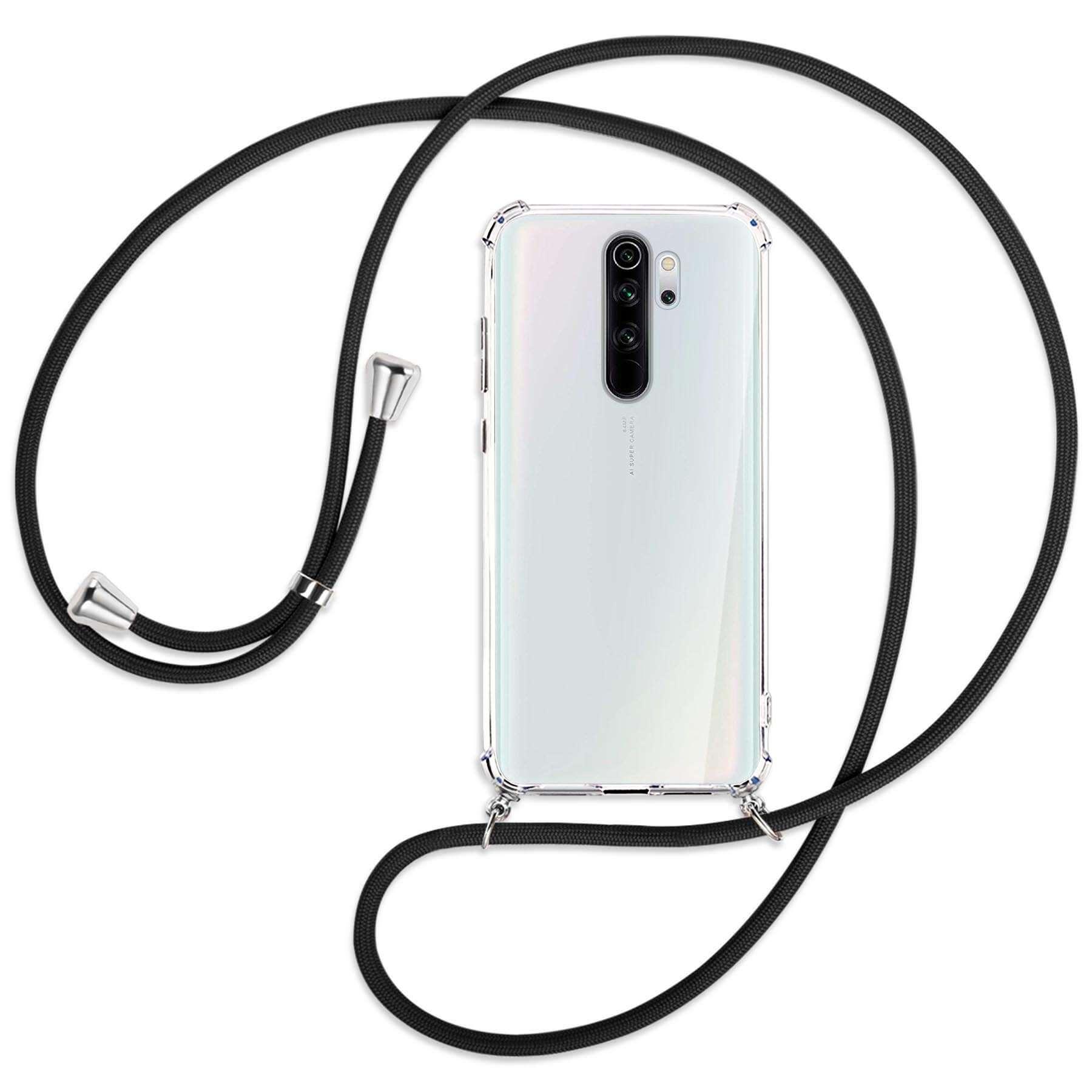 / Redmi Umhänge-Hülle Note Kordel, Silber Pro, mit Backcover, Schwarz 8 Xiaomi, MTB ENERGY MORE