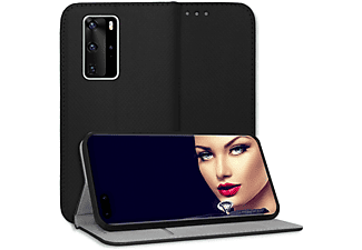 MTB MORE ENERGY Umhänge-Hülle mit Kordel, Backcover, Huawei, Y5 2018, 7S, Schwarz / Silber