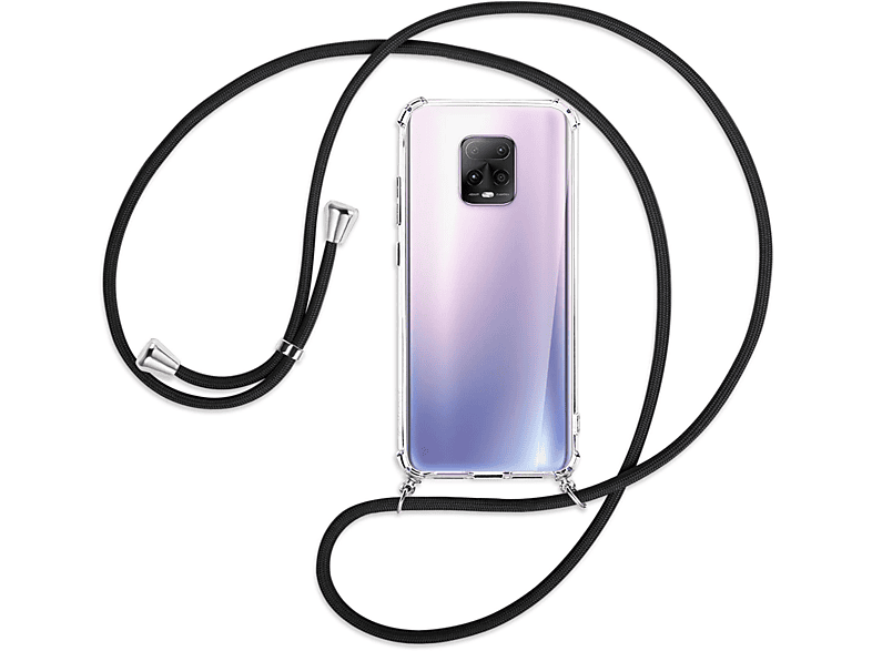 5G, Pro MTB 10X Schwarz MORE Xiaomi, mit 5G, Silber ENERGY Umhänge-Hülle / Backcover, Kordel, 10X Redmi