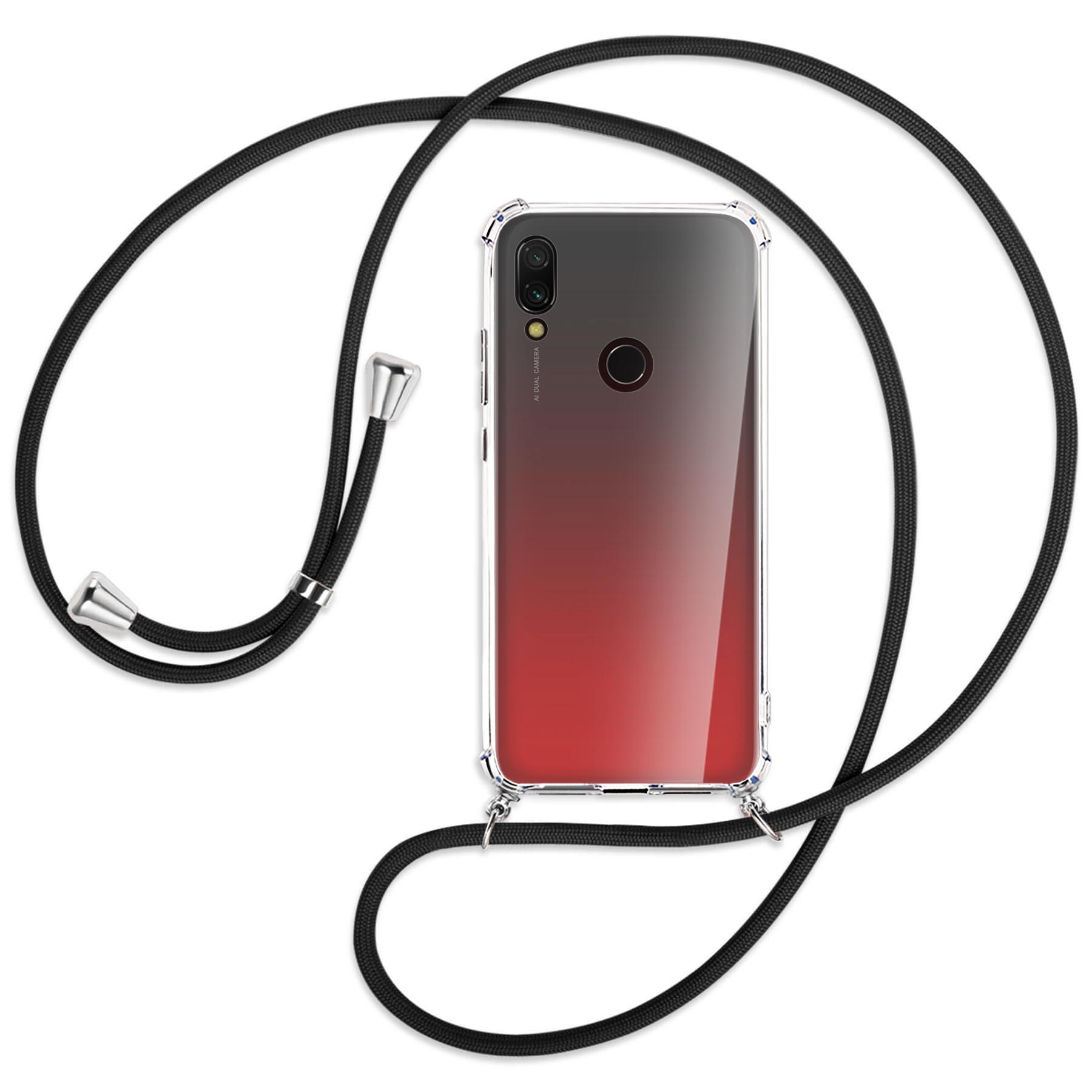 ENERGY Kordel, Schwarz / 7, Xiaomi, MTB Umhänge-Hülle mit Redmi Backcover, Silber MORE