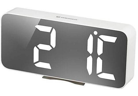 Reloj despertador termómetro  - Bresser Mytime Echo FXL Blanco / Reloj despertador / Termómetro BRESSER, Blanco
