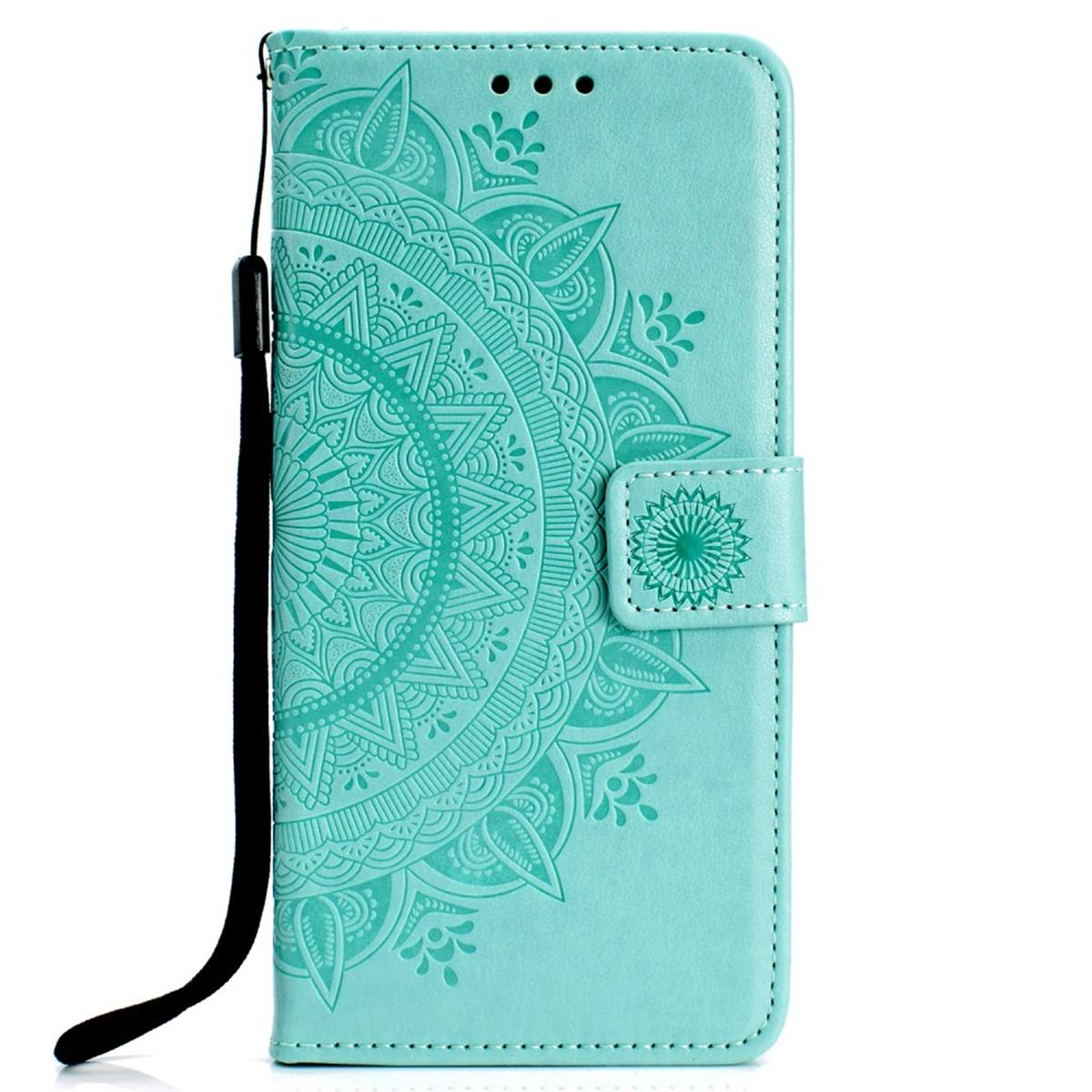 Klapphülle Für Huawei P30 Lite Mit Kartenfächern & Magnetverschluss – Stoßsicher, Blau, Inkl. Freihand-Funktion