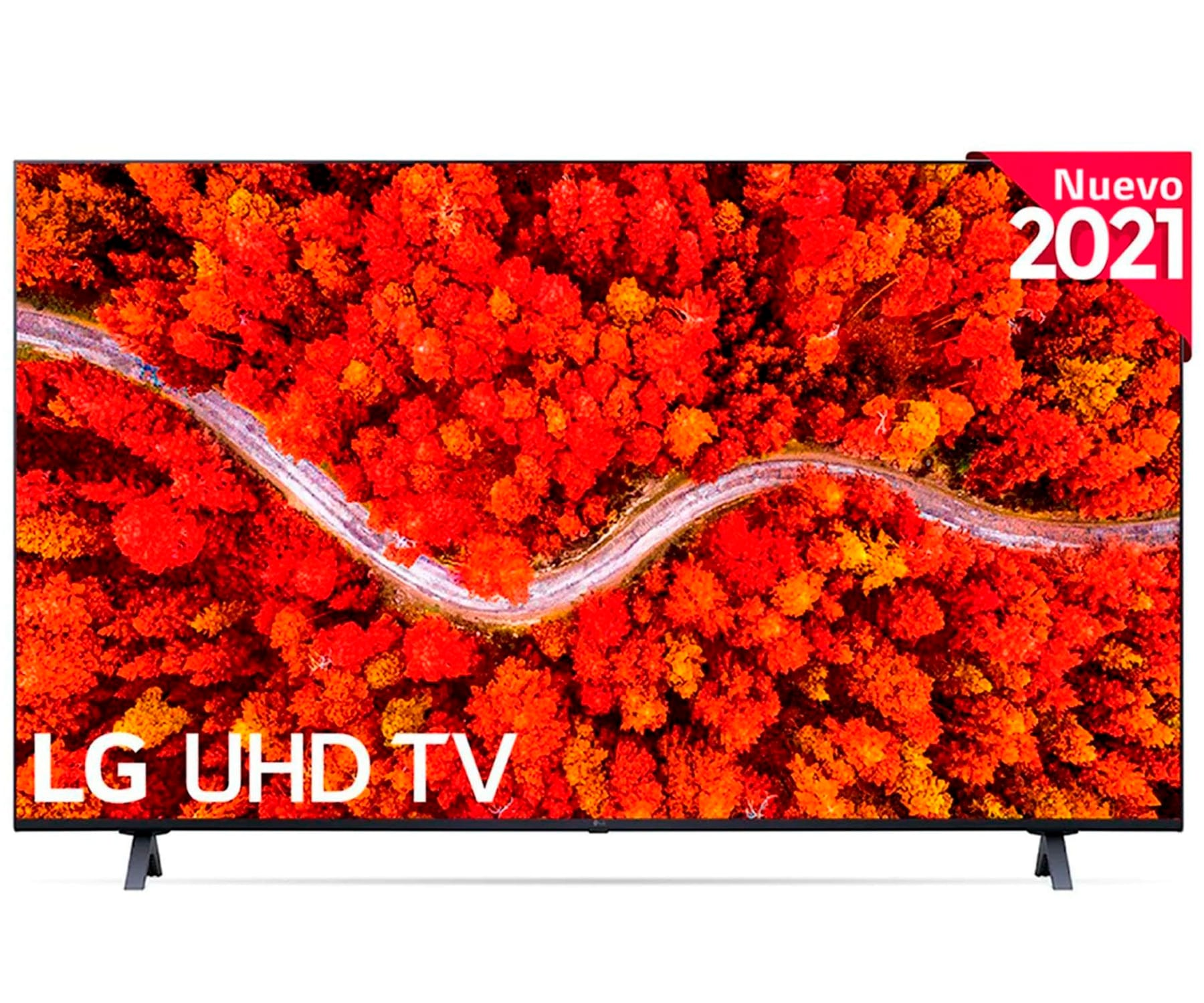 Smart TV LG 86UP80006LA Televisor Smart TV 86'' UHD 4K HDR - LG, HDR 4K, NEGRO