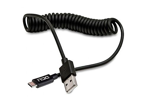 Cable - DCU DCU NEGRO CABLE RIZADO USB TIPO A 2.0 A USB TIPO C 1,5 METROS