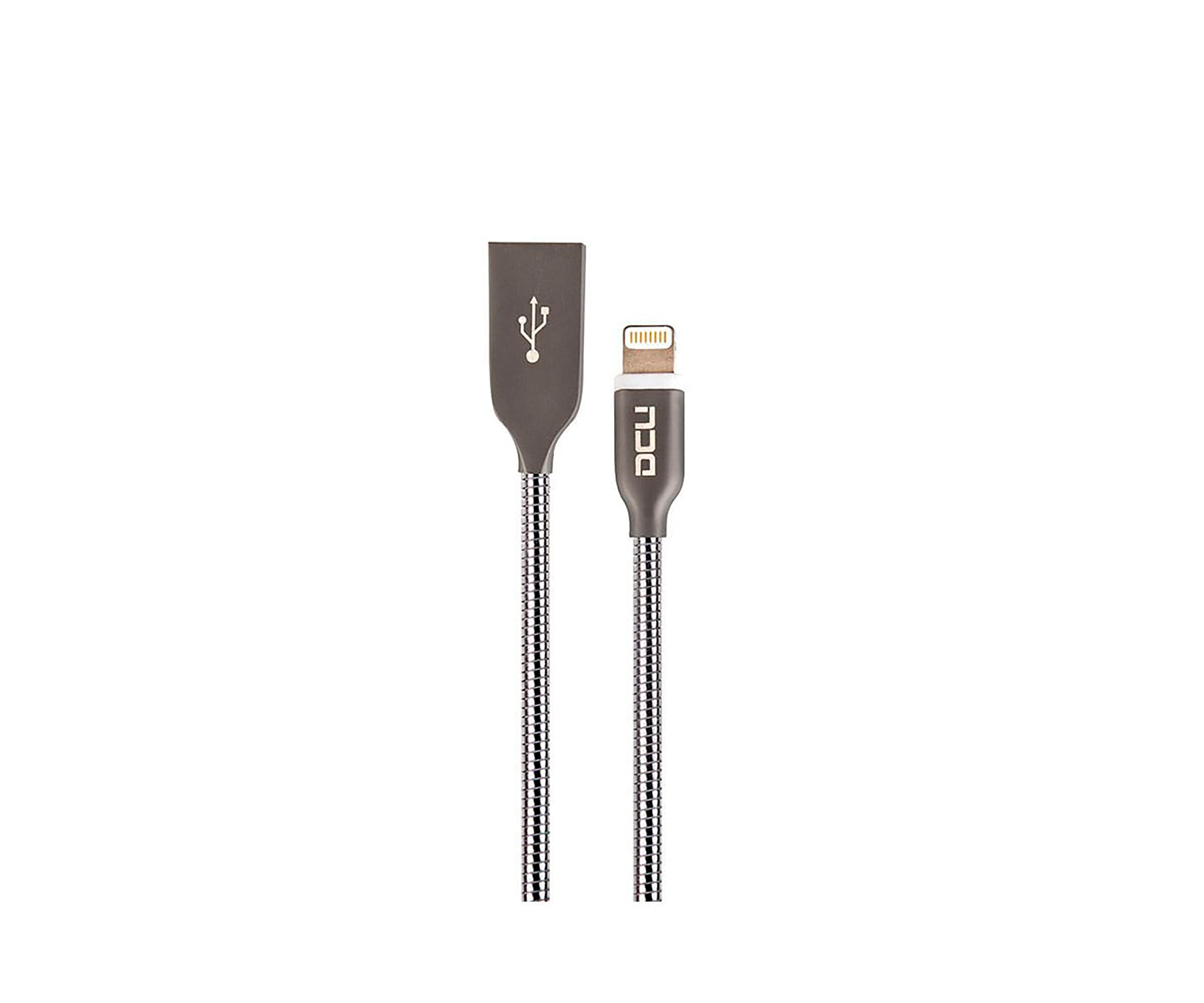 Cable - DCU DCU CABLE PURE METAL USB A LIGHTNING 1 METRO