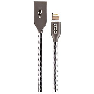 Cable - DCU DCU CABLE PURE METAL USB A LIGHTNING 1 METRO