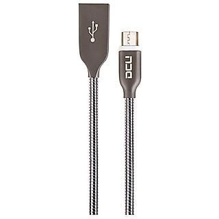 Cable - DCU DCU CABLE PURE METAL USB A MICRO USB 1 METRO