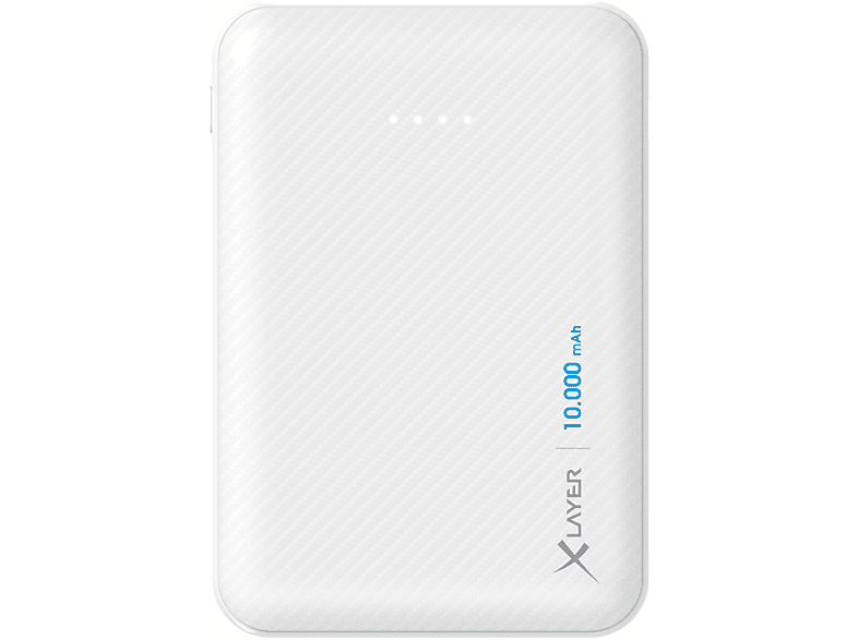 XLAYER Micro Carbon Powerbank 10000 mAh Weiß MediaMarkt