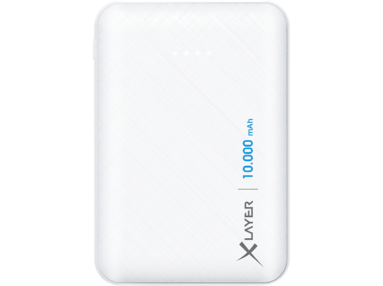 XLAYER Micro Powerbank 10000 mAh Weiß
