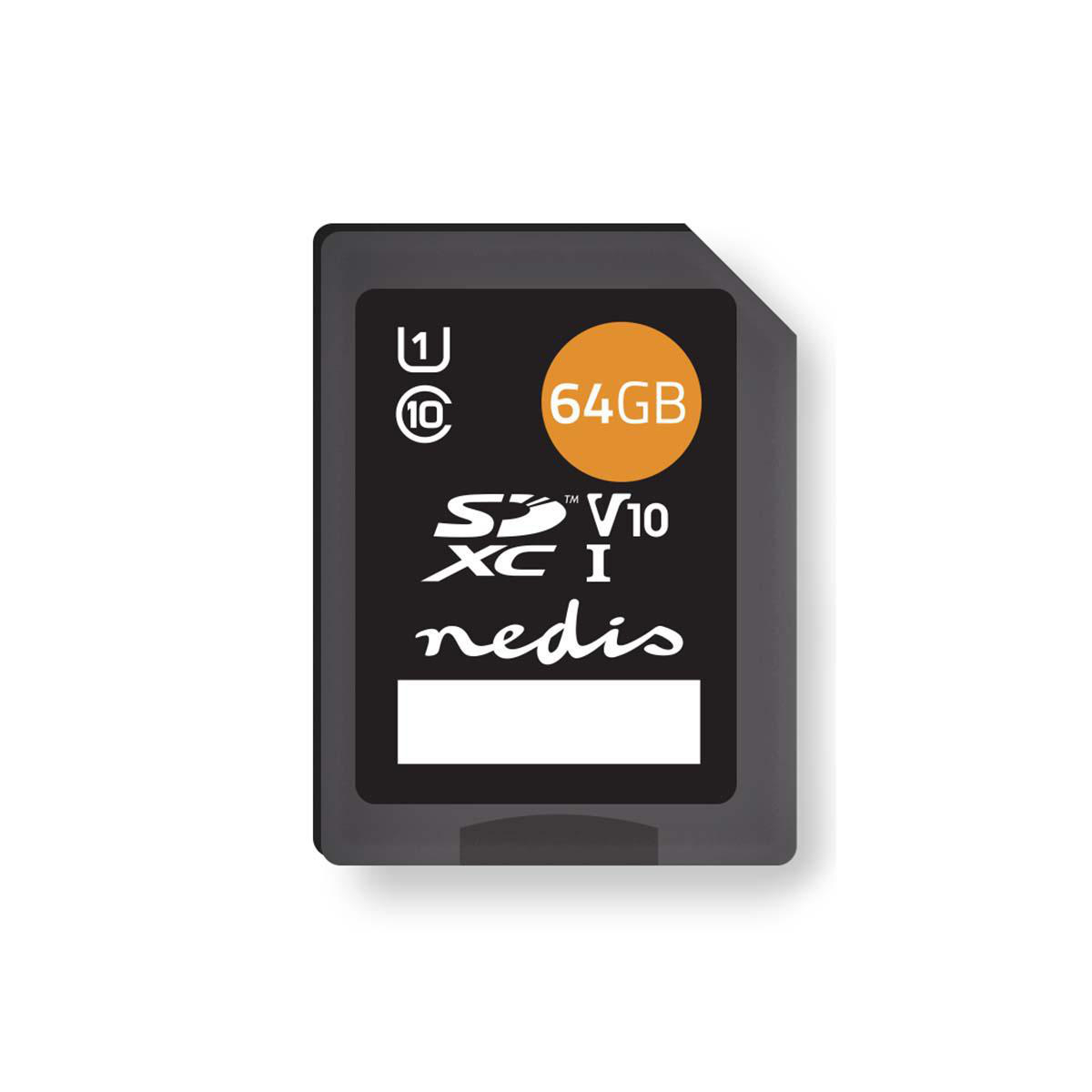 NEDIS MSDC64100BK, SDXC Speicherkarte, 32 GB