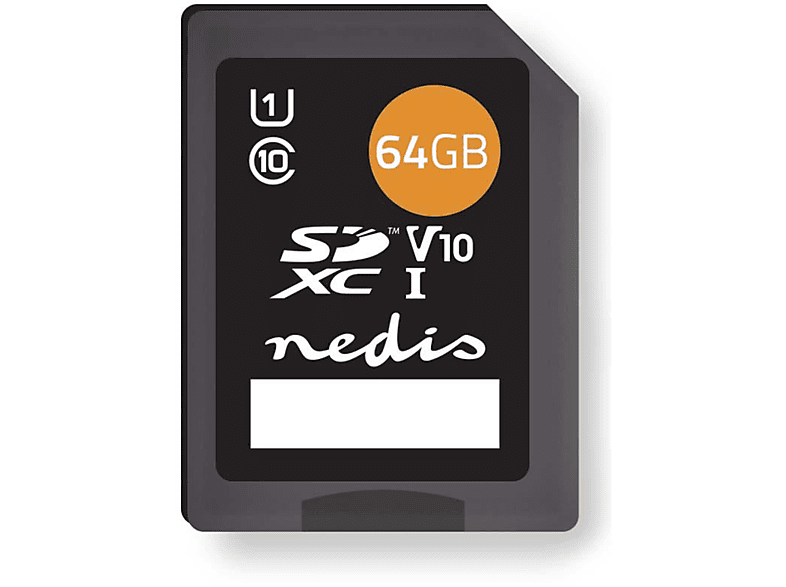 32 Speicherkarte, NEDIS MSDC64100BK, SDXC GB
