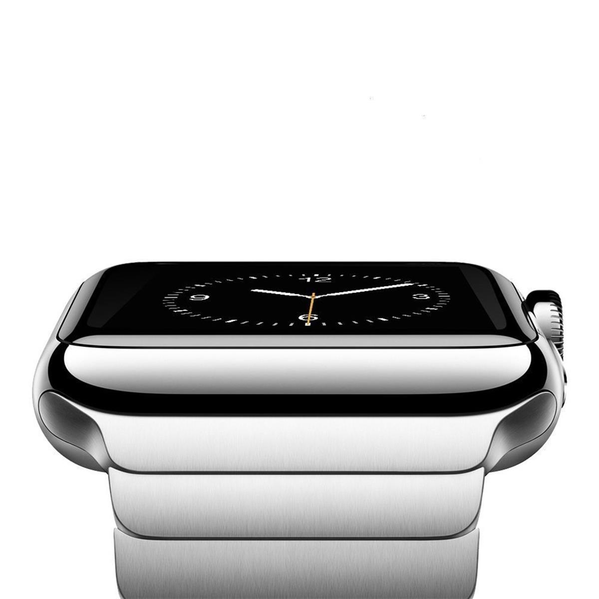 aus Silber Watch 42/44/45/49mm, Edelstahl Apple, COVERKINGZ Apple Smartband, Ultra/8/7/6/SE/5/4/3/2/1, Gliederarmband