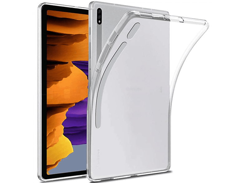 CASEONLINE Clear Thermoplastisches für Transparent Samsung Urethan, Tablethülle Backcover
