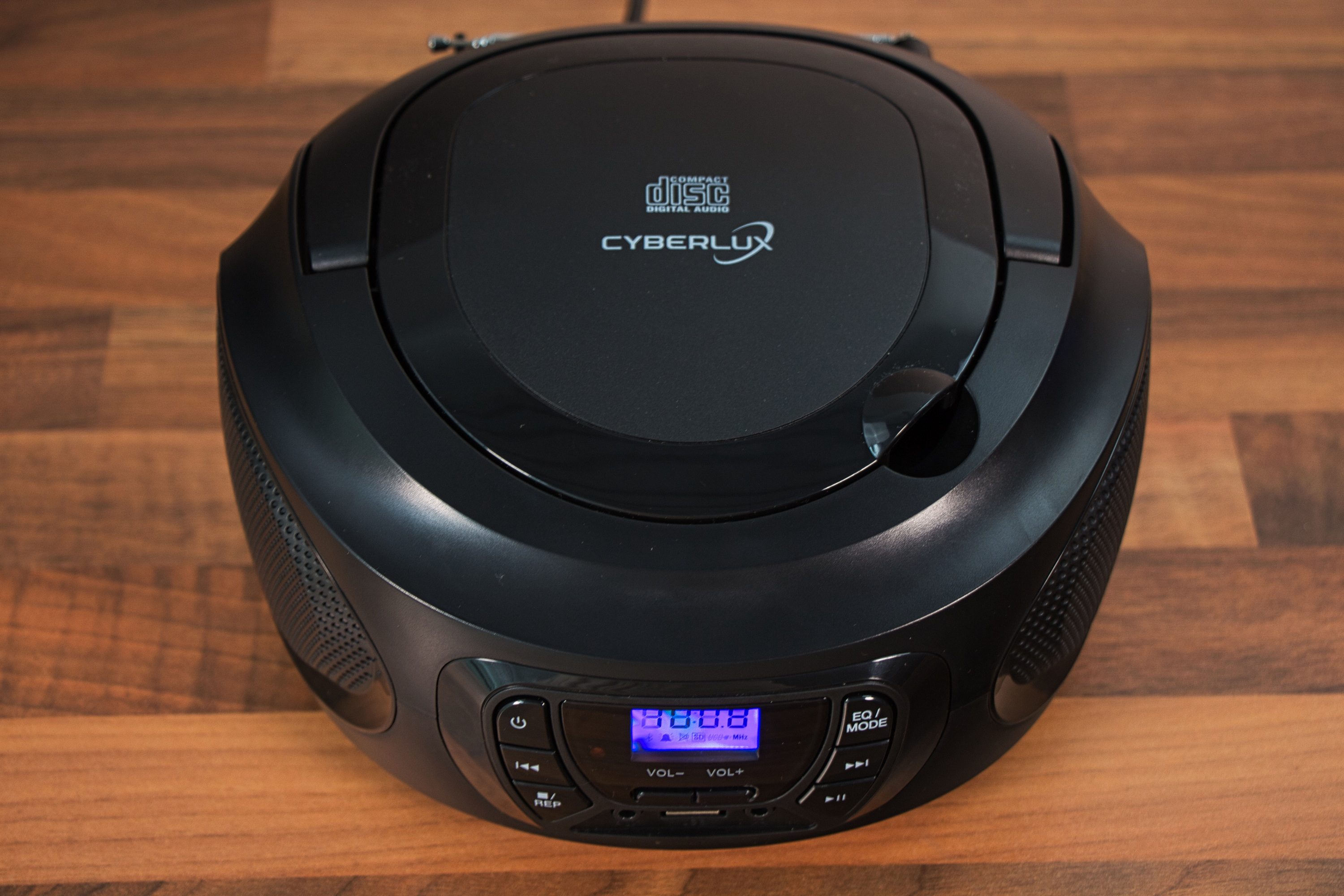 | Kinder | Player Radio | CD Memphis Tragbares CD-Player CL-600 Radio Tragbarer Stereo CYBERLUX Black