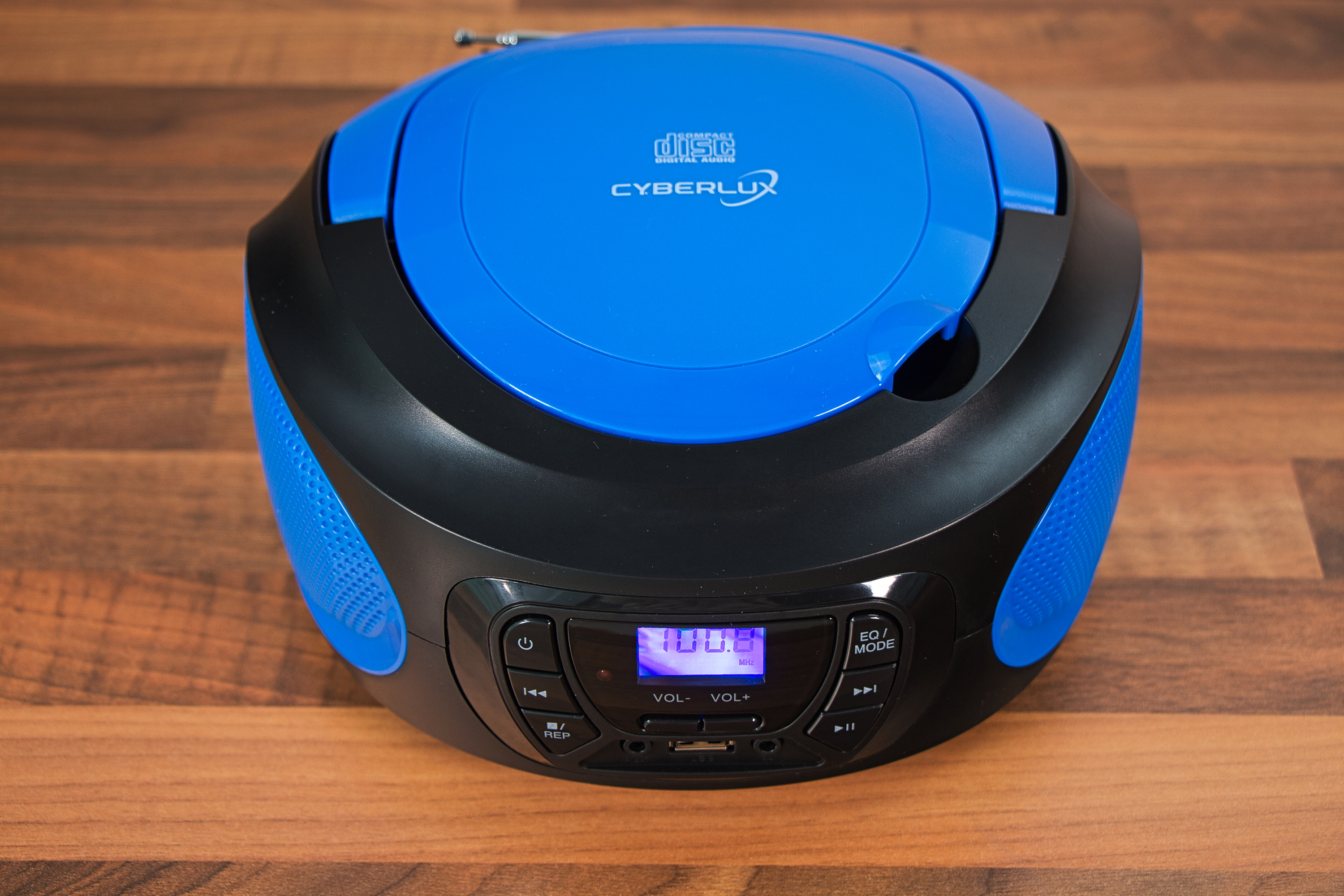 CYBERLUX CL-610 CD-Player Turtle Blue