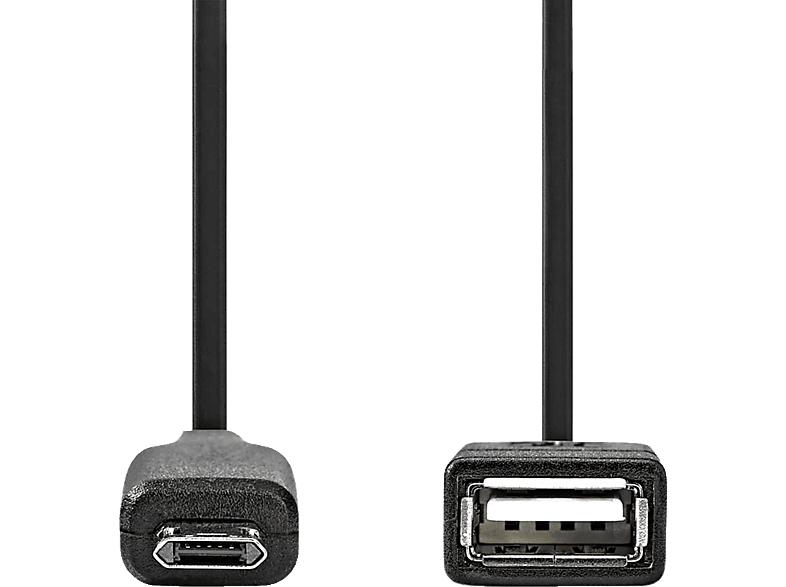 USB CCGP60515BK02 Micro-B NEDIS Adapter