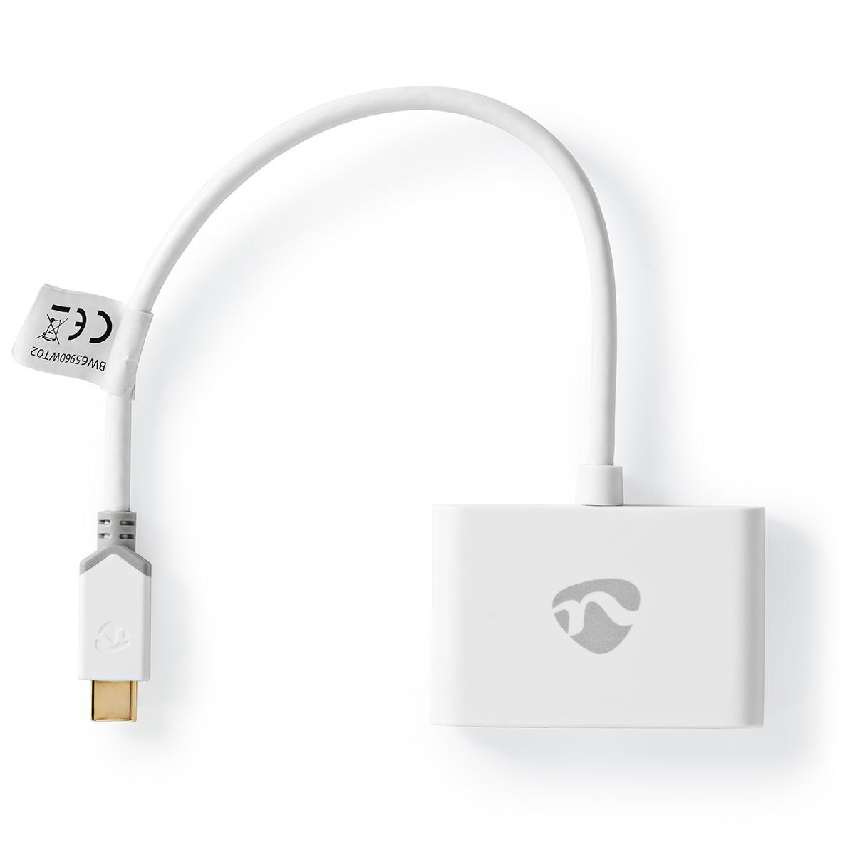 Multi-Port-Adapter USB NEDIS CCBW65960WT02