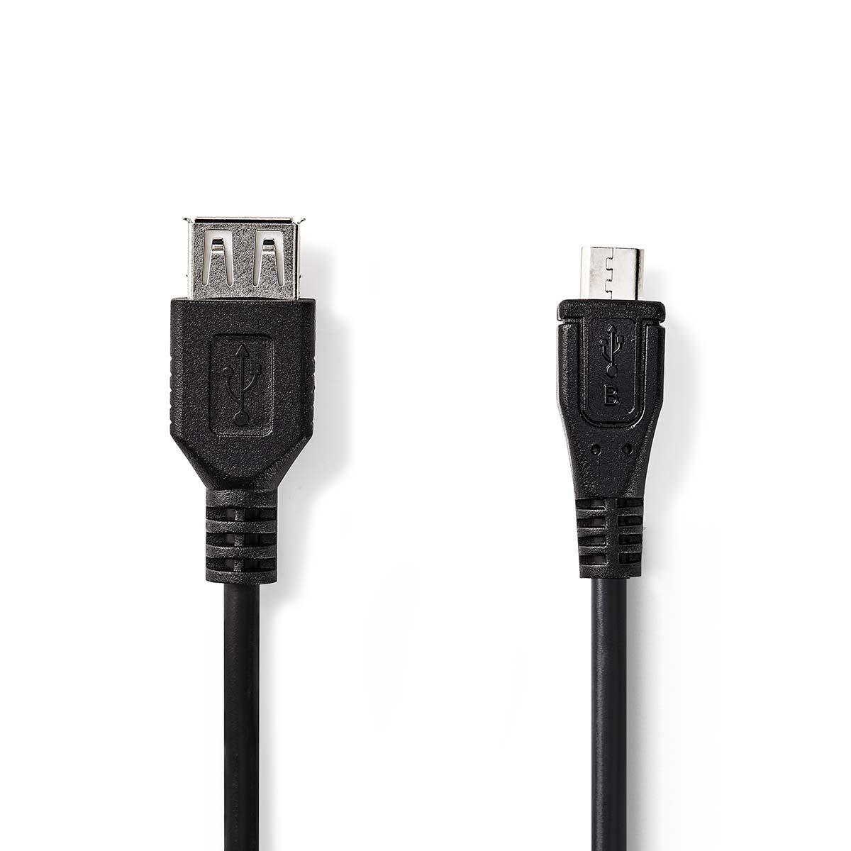 NEDIS CCGP60570BK02 Adapter Micro-B USB