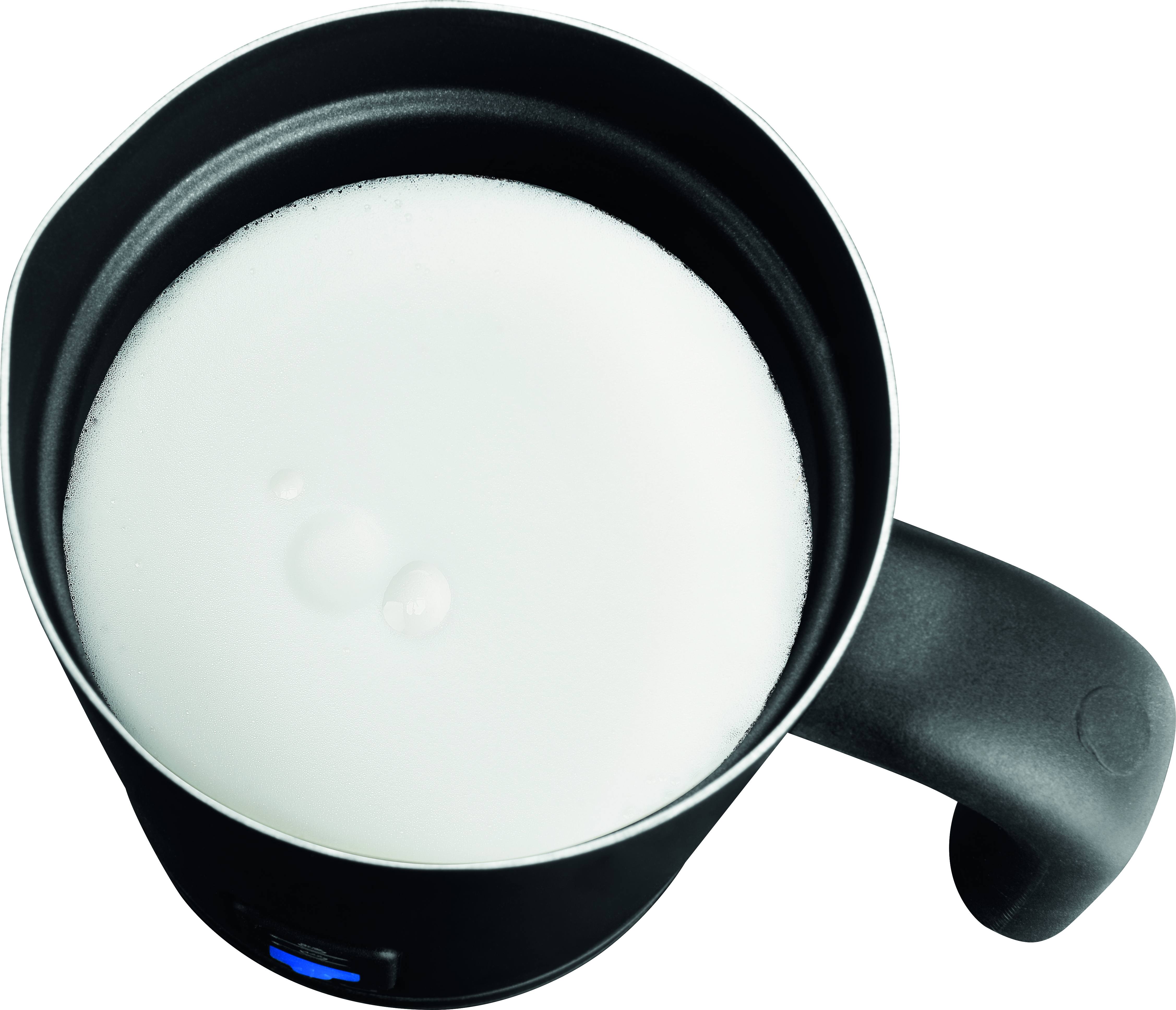 ECG NM s Frother, Milk Black 80 | 90 | heiße innerhalb s Thermobehälter (115ml) | doppelwandiger 119 (240ml), Milch