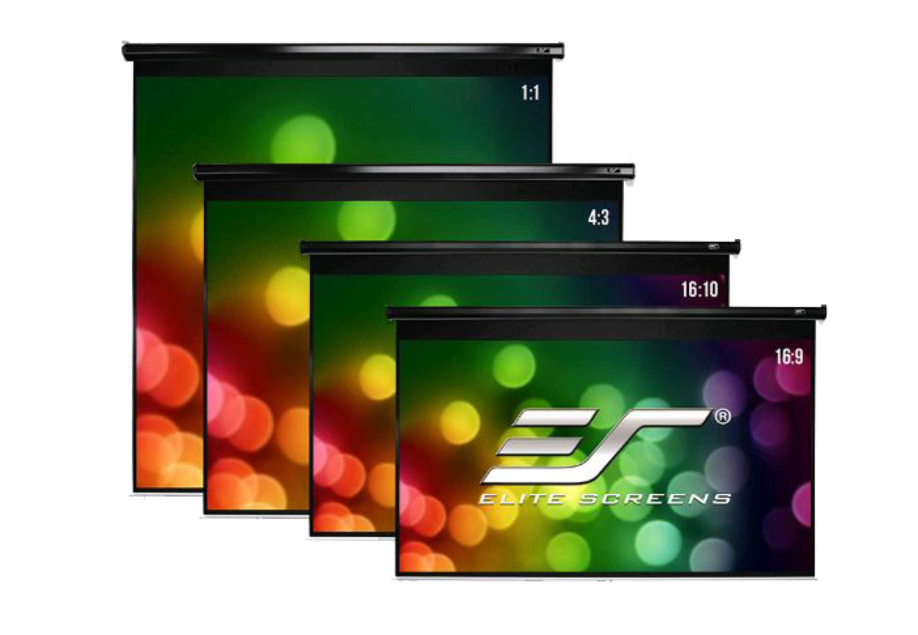 ELITE SCREENS Rollo 167,64 x (16:9) Rollo Leinwand 298,0182 135\