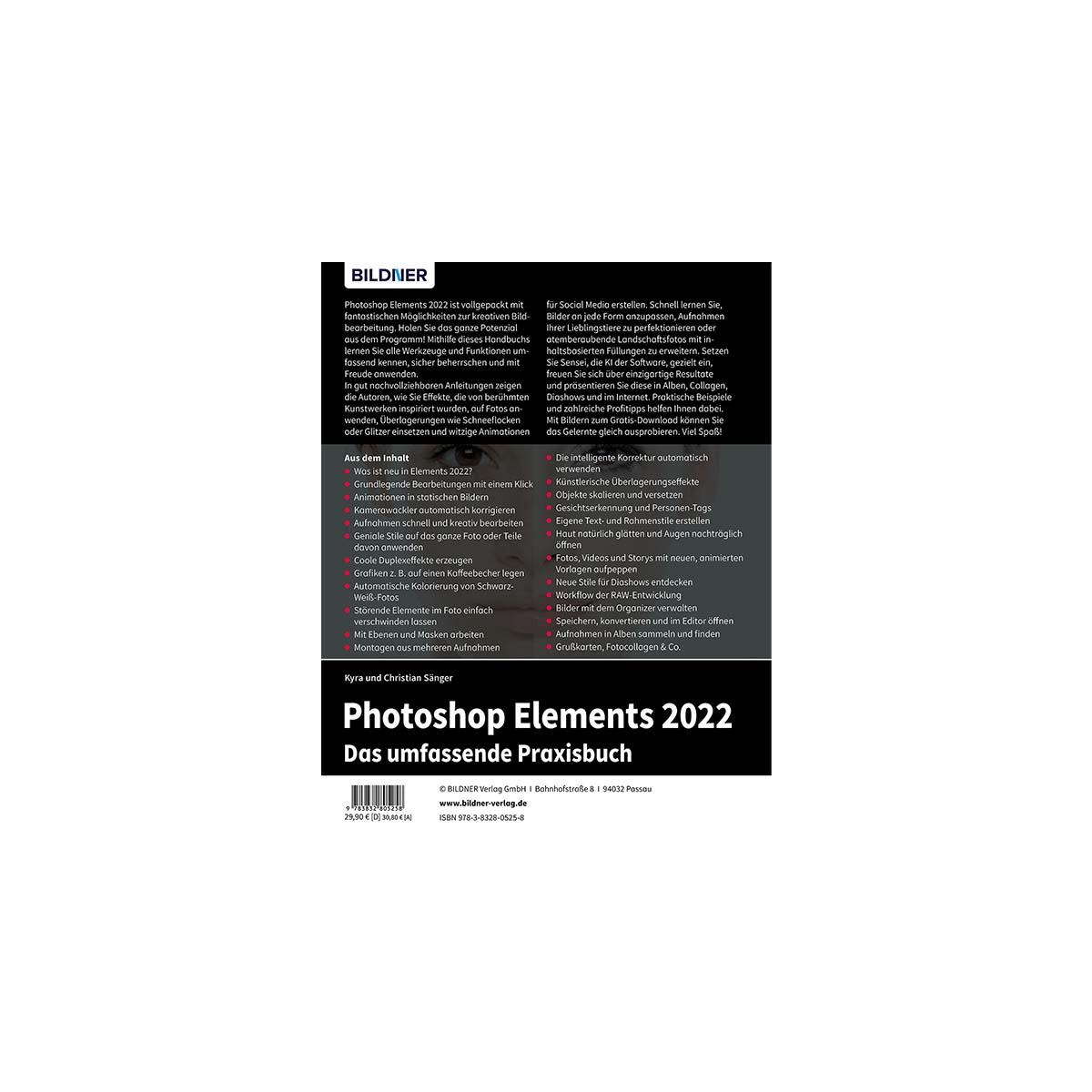 Praxisbuch! - umfangreiche Das Photoshop Elements 2022