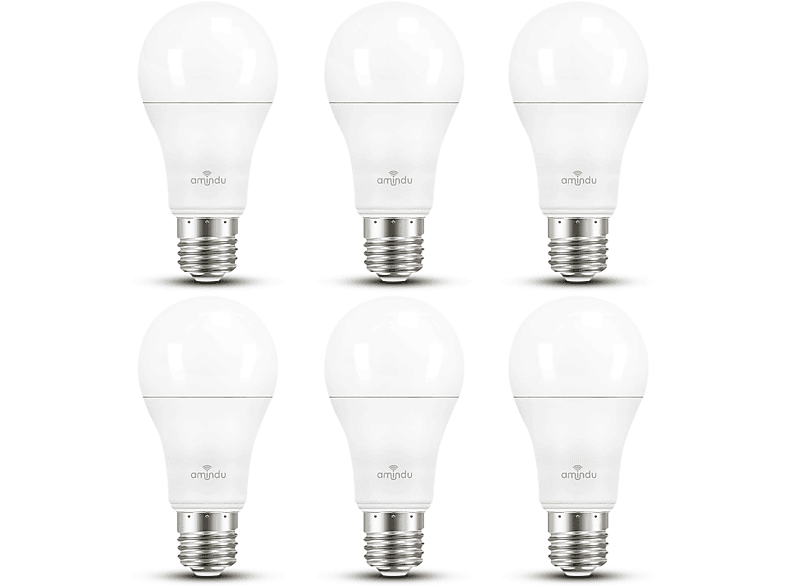 AMINDU Dimmbare Birne LED Glühbirne E27 Kaltweiß/Kühlweiß 4000K 13,6 Watt 1521 Lumen