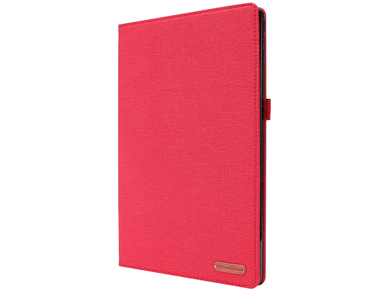 Lenovo Rot Schutzhülle Kunstleder, Tablethülle Bookcover KÖNIG DESIGN für