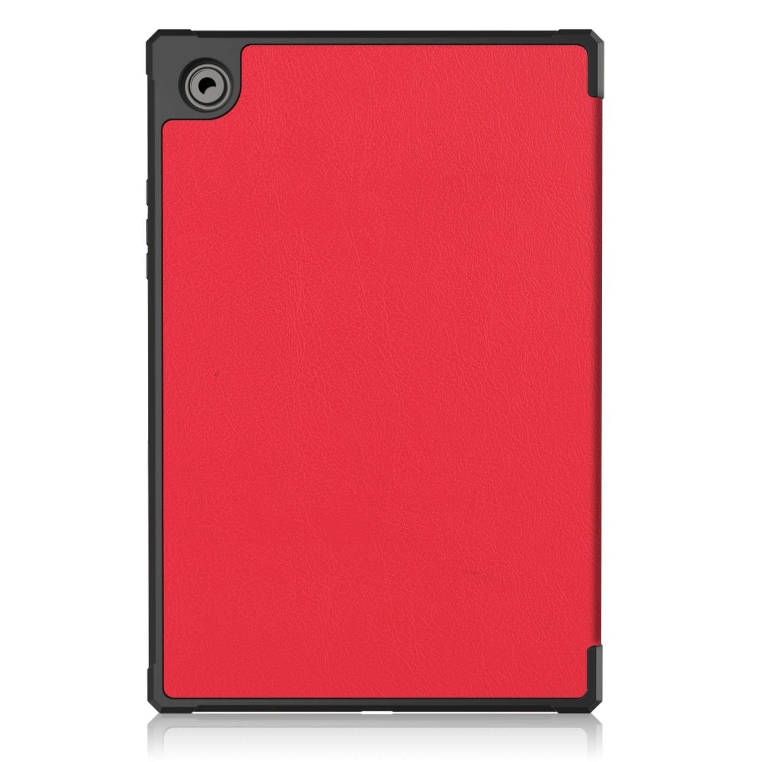 KÖNIG DESIGN Schutzhülle Samsung Tablethülle Rot für Bookcover Kunstleder